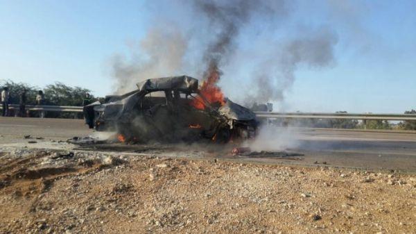وفاة 3 فلسطينيين بحادث سير مروع في النقب