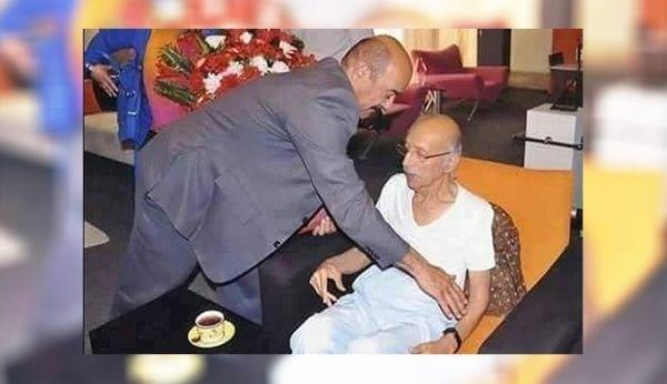 المرض ينهش مظفر النواب