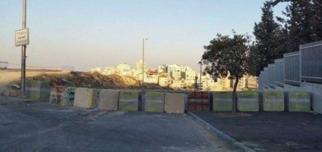 الاحتلال يغلق عددا من الطرق المؤدية لبلدة قباطية بالسواتر الترابية