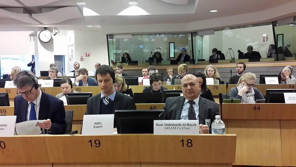 رئيس بلدية بيت ساحور يشارك في الاجتماع السابع للجنة المواطنة والعلاقات المؤسسية والخارجية