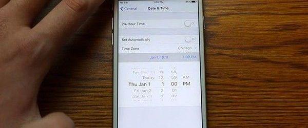 1970/1/1: تاريخ يدمر هواتف آيفون