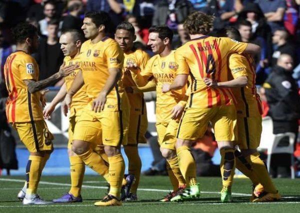 النيران الصديقة تهدي برشلونة الفوز على ليفانتي