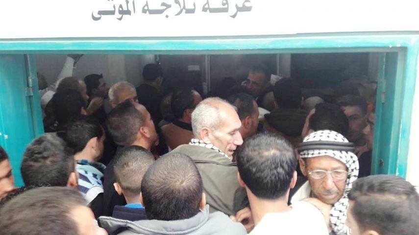 جماهير جنين تشيع جثماني الشهيدين واكد