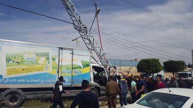 مصرع شاب بحادث سير ذاتي بنابلس