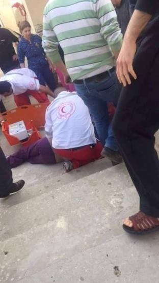 سقوط سيدة ثمانينية في مدينة بيت ساحور من الطابق الثاني