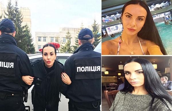 صور- شرطية أوكرانية تثير جدلاً واسعاً على إنستجرام بصورها