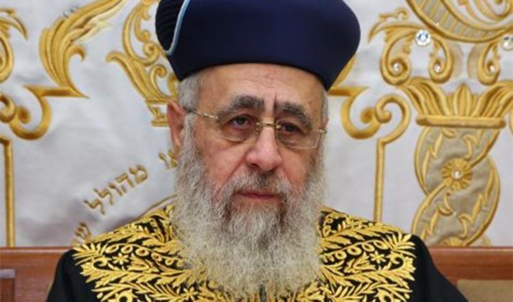 حاخام يفتي بقتل كل فلسطيني يحمل سكينا