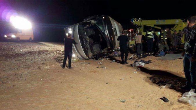 الإعلان عن اسماء ضحايا حادث حافلة المعتمرين