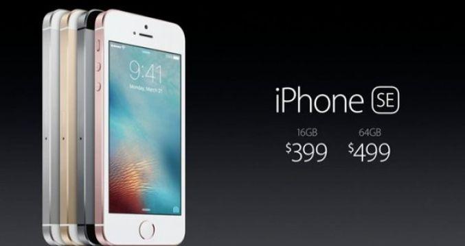 آبل تزيح الستار عن الهاتف iPhone SE