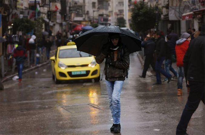 الطقس :امطار متفرقة