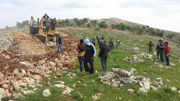 إصابة مواطن من بورين بعد اعتداء المستوطنين عليه