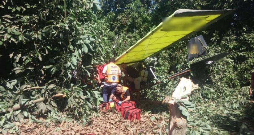 مصرع اسرائيلي جراء تحطم طائرة خفيفة شمال فلسطين