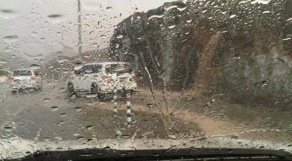 أمطار على مناطق مختلفة من الأراضي الفلسطينية حتى الأربعاء