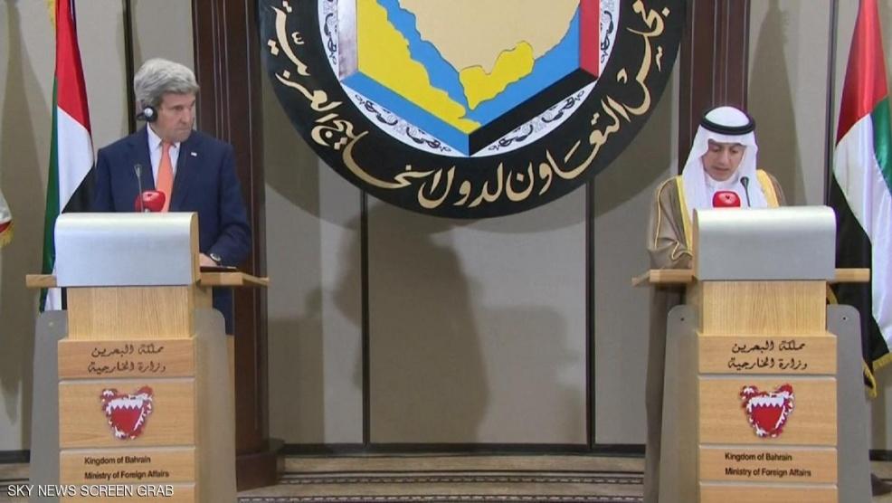 لقاء كيري بوزراء الخليج.. إجماع على إدانة سياسة إيران