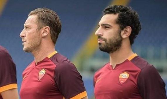 مدرب روما يشيد بمحمد صلاح وتوتي