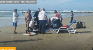 انقاذ 4 فتيات من منطقة الخليل غرقن في مياه البحر قرب هيرتسيليا