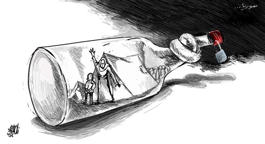 اللاجئين