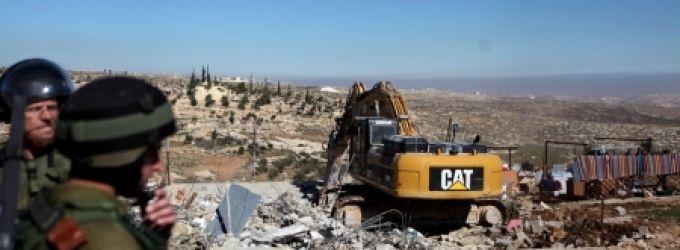 الاحتلال يهدم منشأة زراعية شرق قلقيلية