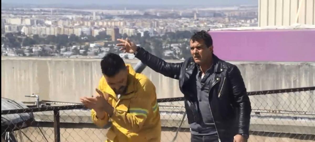 صور| شاهد الصور المسربة من حلقة رامز جلال مع ستيفين سيغال و انطونيو بانديراس