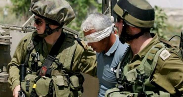 الاحتلال يعتقل (13) مواطناً من محافظات الضفة