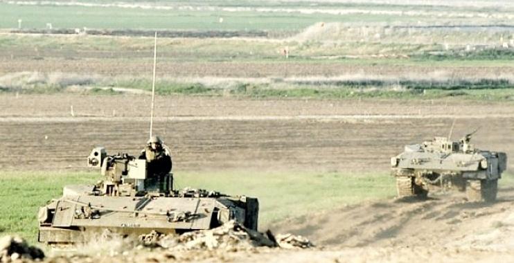 توغل محدود لآليات الاحتلال وسط قطاع غزة