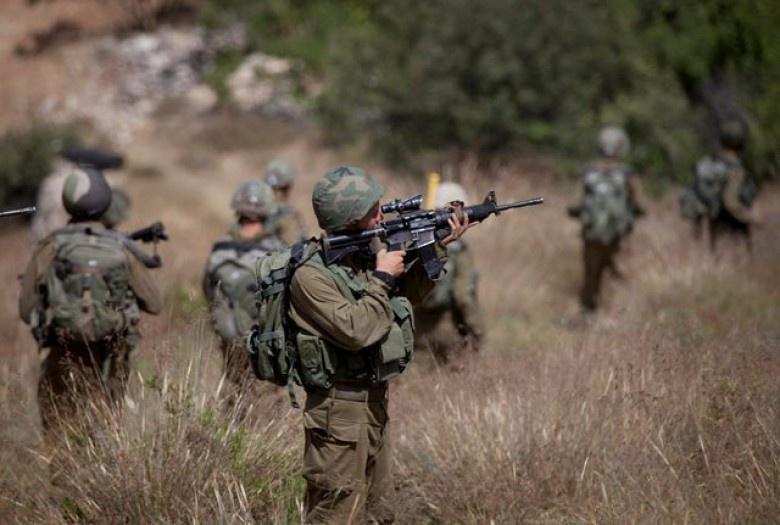 تدريبات عسكرية لجيش الاحتلال جنوب فلسطين المحتلة