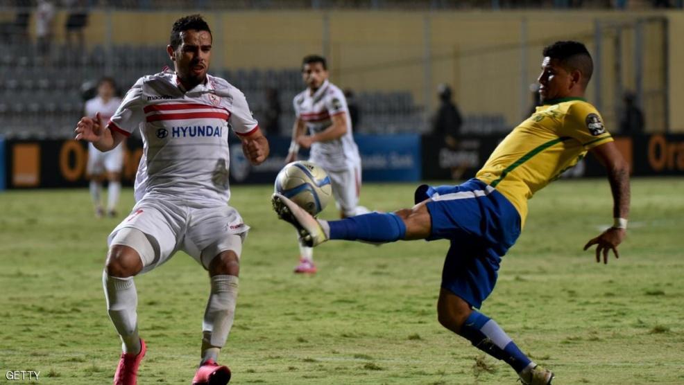 صن داونز يتخطى الزمالك بثنائية في عقر داره