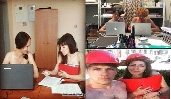 صور- مواطنو بيلا روسيا يذهبون للعمل عراة تلبية لأوامر الرئيس