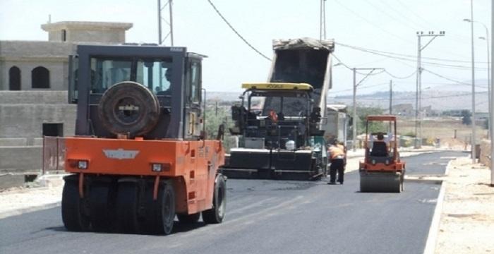 بلدية رام الله تباشر بمشروع تأهيل وتعبيد الطرق الرئيسة
