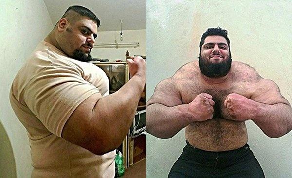 شاهد- هالك الإيراني يشعل إنستقرام بصور جديدة