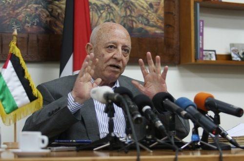 قريع يستنكر قرار حكومة الاحتلال الإسرائيلي بناء 323 وحدة استيطانية في القدس