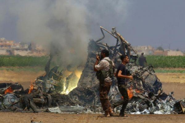 إسقاط طائرة روسية في حلب ومقتل 5 عسكريين على متنها