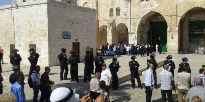 توتر في الأقصى بعد التصدي لمستوطنين حاولوا الصعود إلى صحن قبة الصخرة