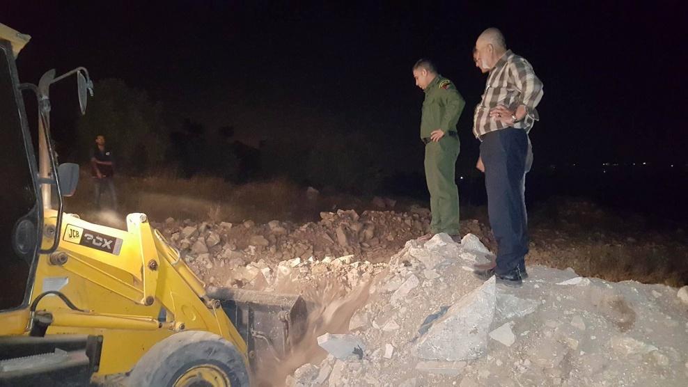 إعادة فتح طرق مغلقة في سلفيت وبيت لحم