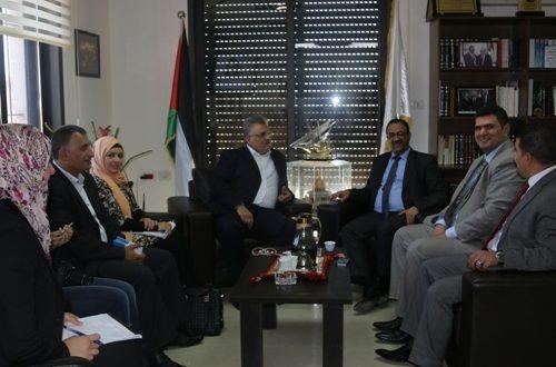 براك يعقد اجتماعين منفصلين مع سلطة المياه وهيئة التقاعد لبحث سبل التعاون المشترك