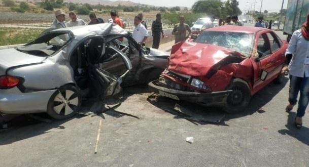 183 إصابة في 210 حادث سير الاسبوع الماضي