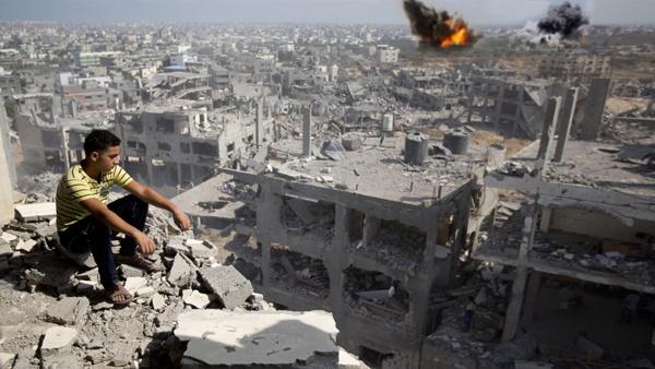 50 غارة للاحتلال الليلة الماضية على غزة