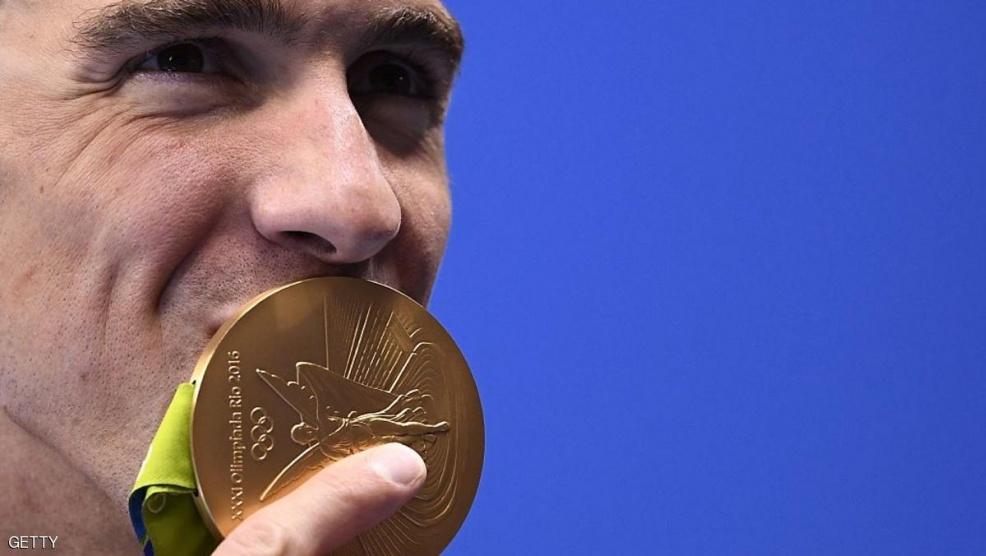 فيلبس يرسخ أسطورته بالميدالية الأولمبية الـ25