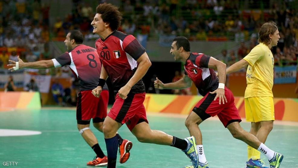 يد مصر تحقق انتصارا ثمينا على السويد في 