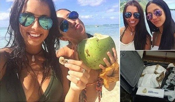صور- ادعتا السفر للتغطية على تهريب مخدراتٍ بـ 17 مليون جنيهاً استرلينياً!