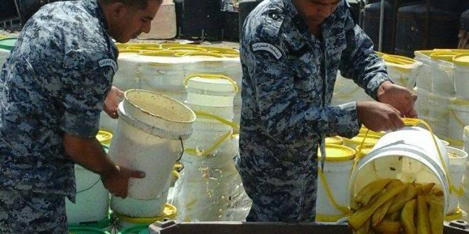 اتلاف 12 طن من المخللات الغير صالحة للاستخدام الادمي