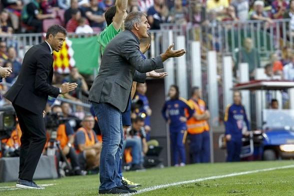 مدرب لاس بالماس يكشف الطريقة الوحيدة للفوز على ريال مدريد