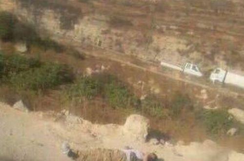 محدث : استشهاد الفتى عيسى طرايرة ب بدعوى محاولته طعن  جندي في بني نعيم شرق الخليل