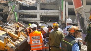 انتشال جثة رابعة لعامل فلسطيني من أنقاض مبنى بتل أبيب