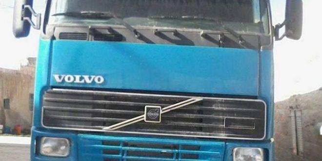 حادث اصطدام شاحنة بعدد من المركبات في بيت فجار