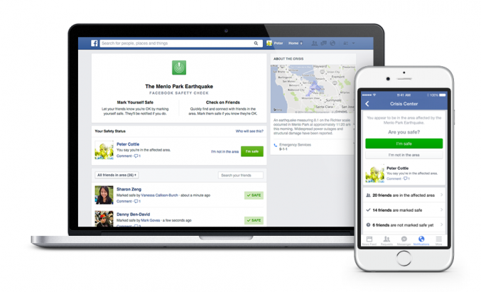 فيس بوك يفعل خاصية Safety Check