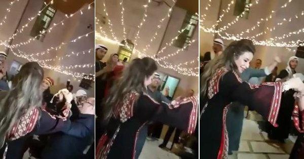 فيديو- لجين عمران تغني وترقص احتفالاً بسلامة فاديا الطويل