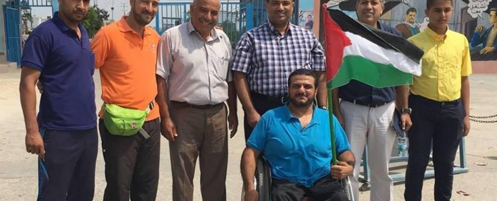 ممثل فلسطين في الألعاب البارالمبية يتأهل للدور الثاني