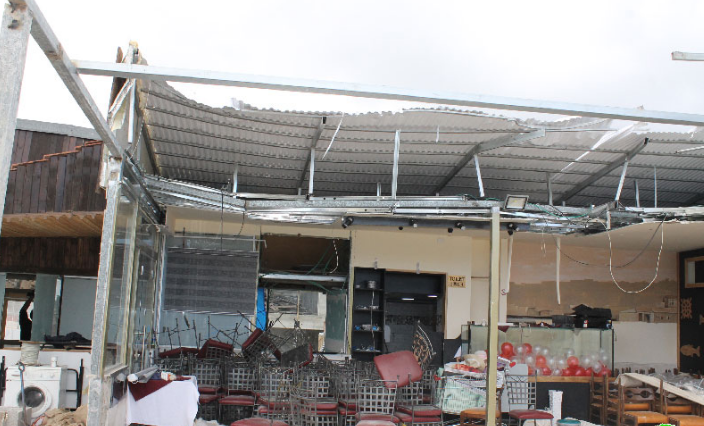 الاحتلال يهدم مطعما في بيت صفافا