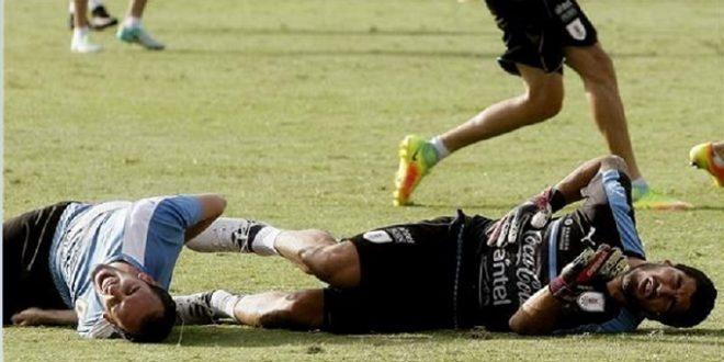 لويس سواريز يثير الرعب داخل معسكر أوروجواي